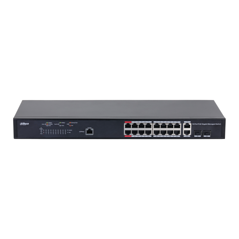 POE Управляемый коммутатор Dahua DH-PFS4218-16GT-130