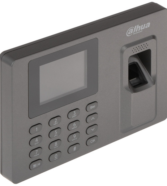 Автономный RFID‑считыватель Dahua ASA1222E, пароль + отпечаток, 2‑канальный