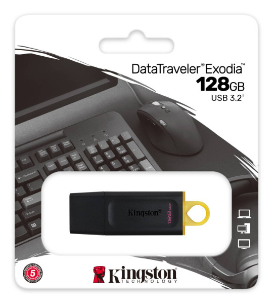 USB флеш-накопитель Kingston DataTraveler Exodia 128GB USB 3.2
