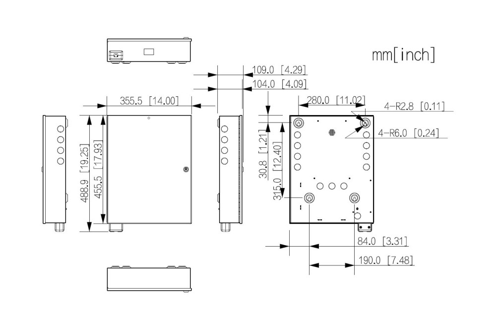 Контроллер доступа DHI‑ASB1C‑B, 1‑канальный, PoE, компактный