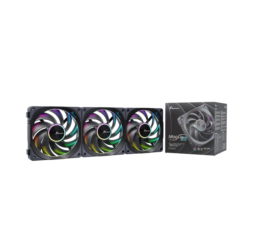 Seasonic MagFlow ARGB 120 mm Fan