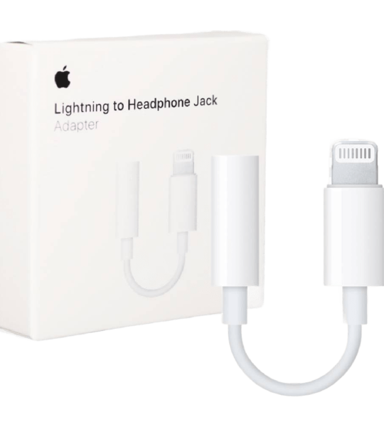 Адаптер Apple Lightning на разъем для наушников 3.5 мм