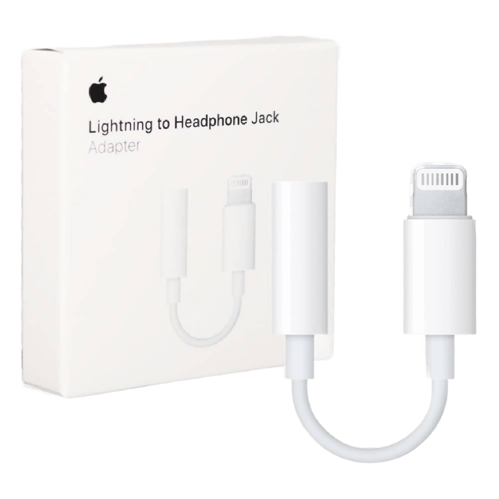Адаптер Apple Lightning на разъем для наушников 3.5 мм
