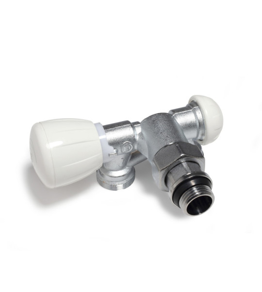 Угловой термостатический узел Giacomini R357M1 для однотрубных систем