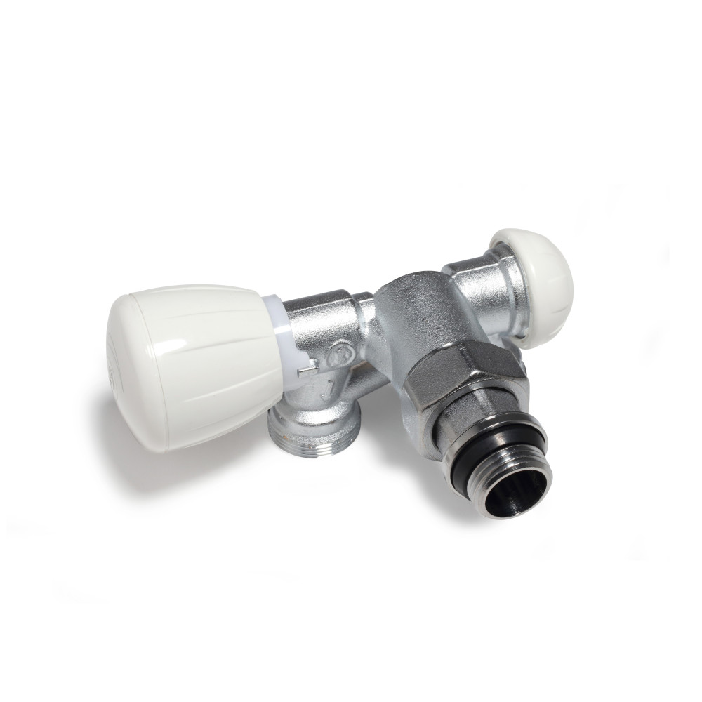 Угловой термостатический узел Giacomini R357M1 для однотрубных систем