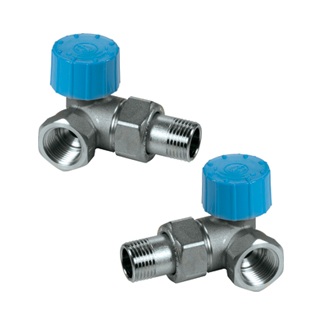 Угловой осевой клапан Giacomini R403H