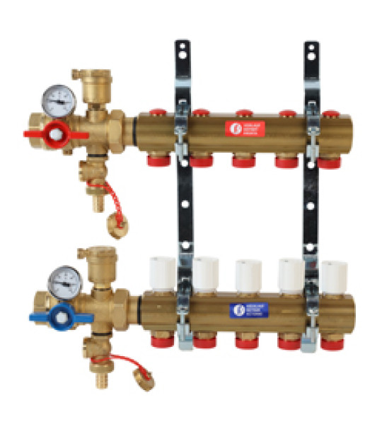 Комплект коллекторного узла Giacomini R553DK