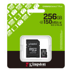 Kingston Canvas Select Plus microSD 256 gb Class 10 100MBS