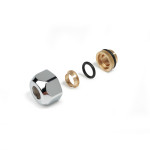 Глянцевый переходник для металлических труб Giacomini T178C