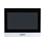 IP видеодомофон Dahua DHI‑VTH8621KMS‑WP, 2‑канальный, PoE, 1080p, Wi‑Fi