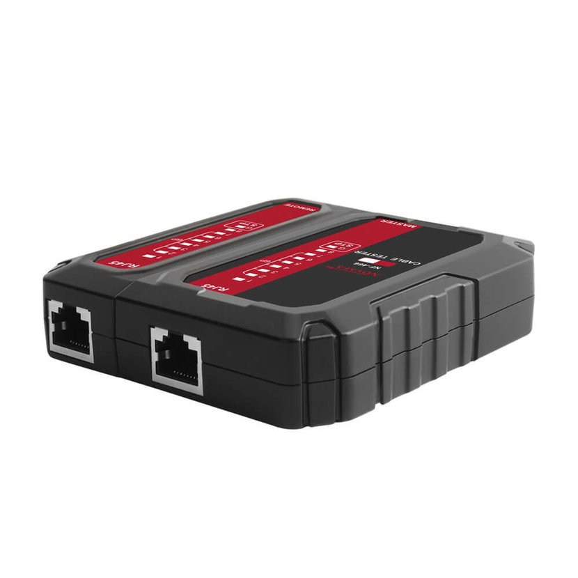 Кабельный тестер W-Star WSNF-466S для RJ45/RJ12 (с PoE защитой)