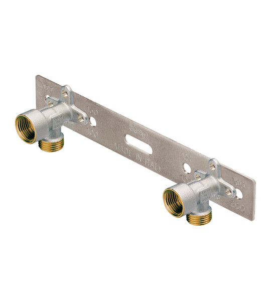 Пресс-тройник Giacomini RM156K 16x16x16 с пластиковым фиксатором