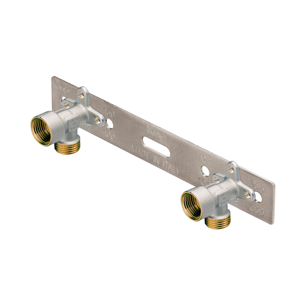 Пресс-тройник Giacomini RM156K 16x16x16 с пластиковым фиксатором