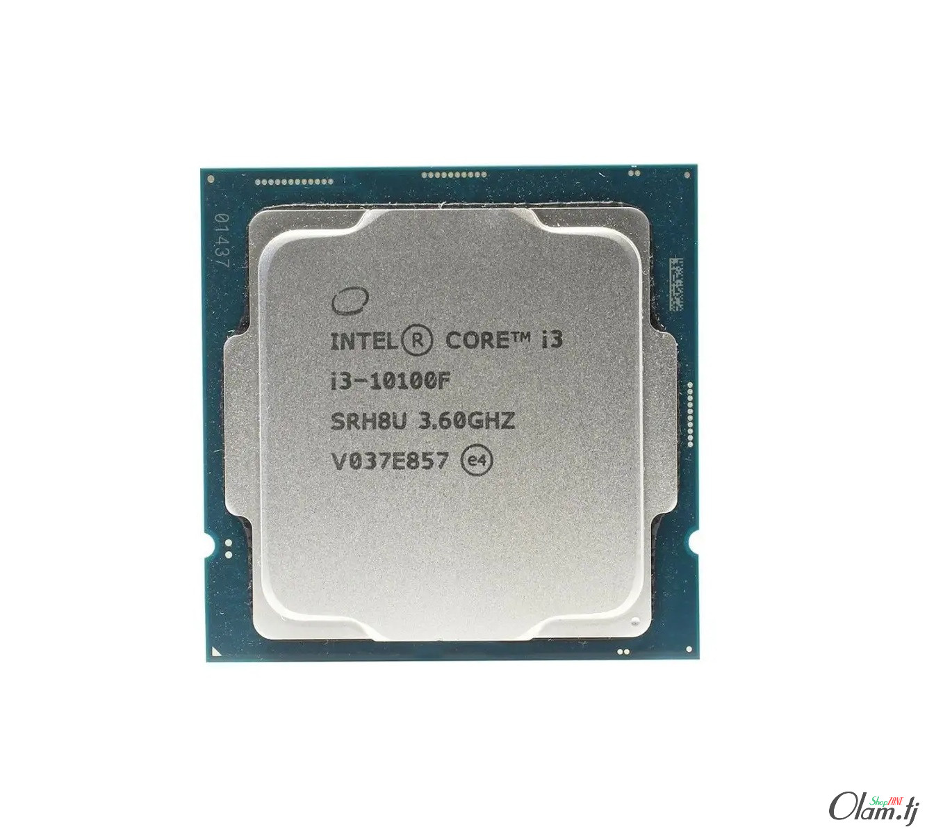 Intel Core i3‑10100F (4 ядра / 8 потоков, 3.6–4.3 ГГц, LGA 1200, без видеоядра) – OEM, 12 мес. гарантии