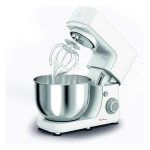 Кухонный комбайн Moulinex Masterchef QA150127 | 4.8 L, 800 W, 6 скоростей, Серебристый/Белый