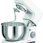 Кухонный комбайн Moulinex Masterchef QA150127 | 4.8 L, 800 W, 6 скоростей, Серебристый/Белый