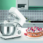 Кухонный комбайн Moulinex Masterchef QA150127 | 4.8 L, 800 W, 6 скоростей, Серебристый/Белый
