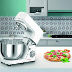 Кухонный комбайн Moulinex Masterchef QA150127 | 4.8 L, 800 W, 6 скоростей, Серебристый/Белый