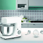 Кухонный комбайн Moulinex Masterchef QA150127 | 4.8 L, 800 W, 6 скоростей, Серебристый/Белый