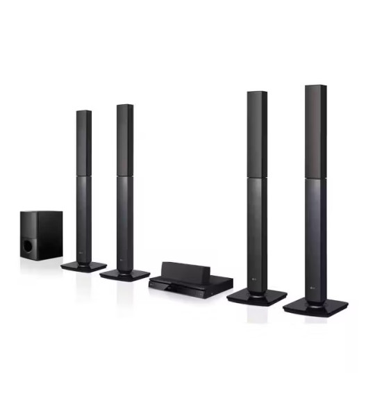 Домашний кинотеатр LG LHD657 1000 Вт с Bluetooth и Dolby Digital | Сабвуфер Bass Blast, FM-радио, Караоке, DVD, USB