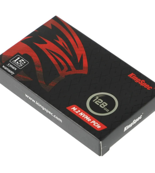 SSD‑накопитель KINGSPEC NE‑128 128 ГБ (M.2 2280, PCIe 3.0 x4, NVMe, 3D TLC)