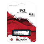 Kingston NV2 250 ГБ NVMe M.2 2280 PCIe 4.0 / до 3000/1300 МБ/с
