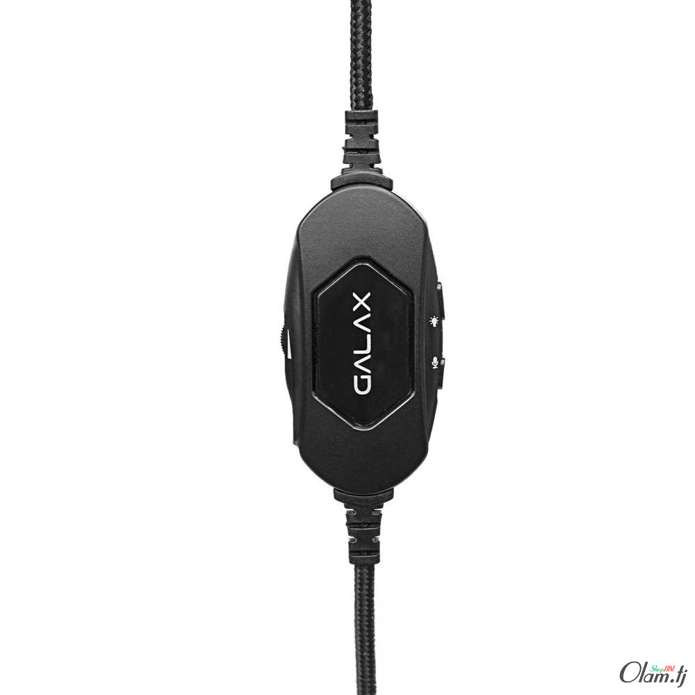 Galax SONAR SNR Gaming Headset 7.1 USB RGB – виртуальный 7.1 Surround, универсальная совместимость PC/PS5/Xbox/Switch