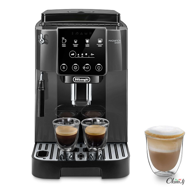 Кофемашина DeLonghi ECAM 220.22 GB Magnifica Start — 1,8 л, 15 бар, 13 уровней помола, сенсорное управление