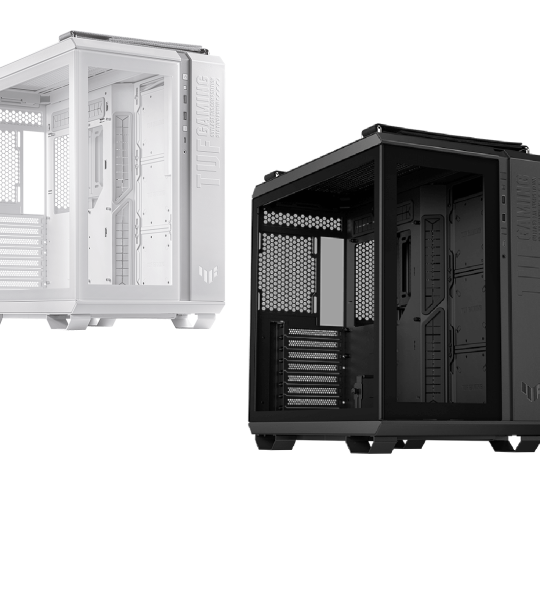 ASUS TUF Gaming GT502 – Mid‑Tower корпус без вентиляторов, 4 стекла, ARGB Aura Sync, 400 мм GPU, 360 мм СЖО