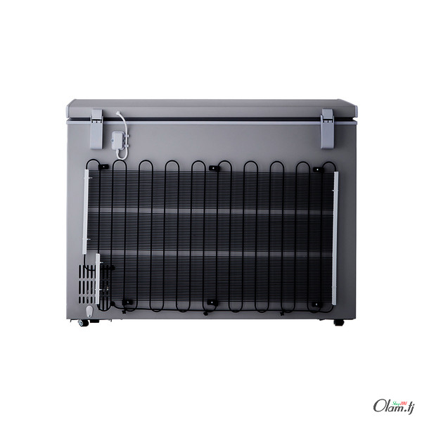 LG  GCS215SQFG 190 L – компактный морозильник с LED‑светом и замком