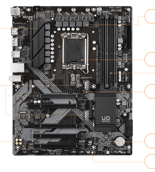 Gigabyte B760 DS3H DDR4