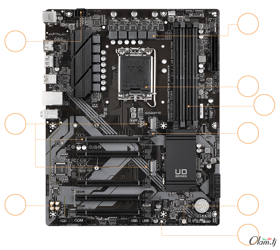 Gigabyte B760 DS3H DDR4