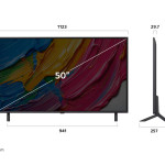 LG NanoCell 50NANO75VPA — 50" 4K UHD Smart TV, HDR10 Pro, webOS ThinQ AI, Bluetooth 5.0, Magic Remote