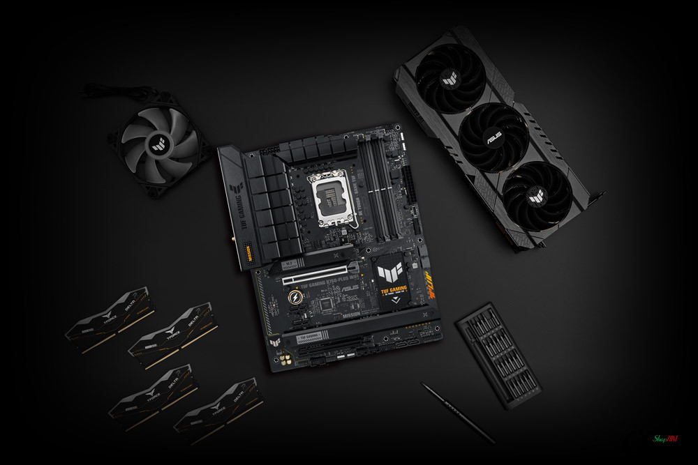 Материнская плата ASUS TUF GAMING B760-PLUS WIFI для процессоров Intel 12/13/14-го поколения