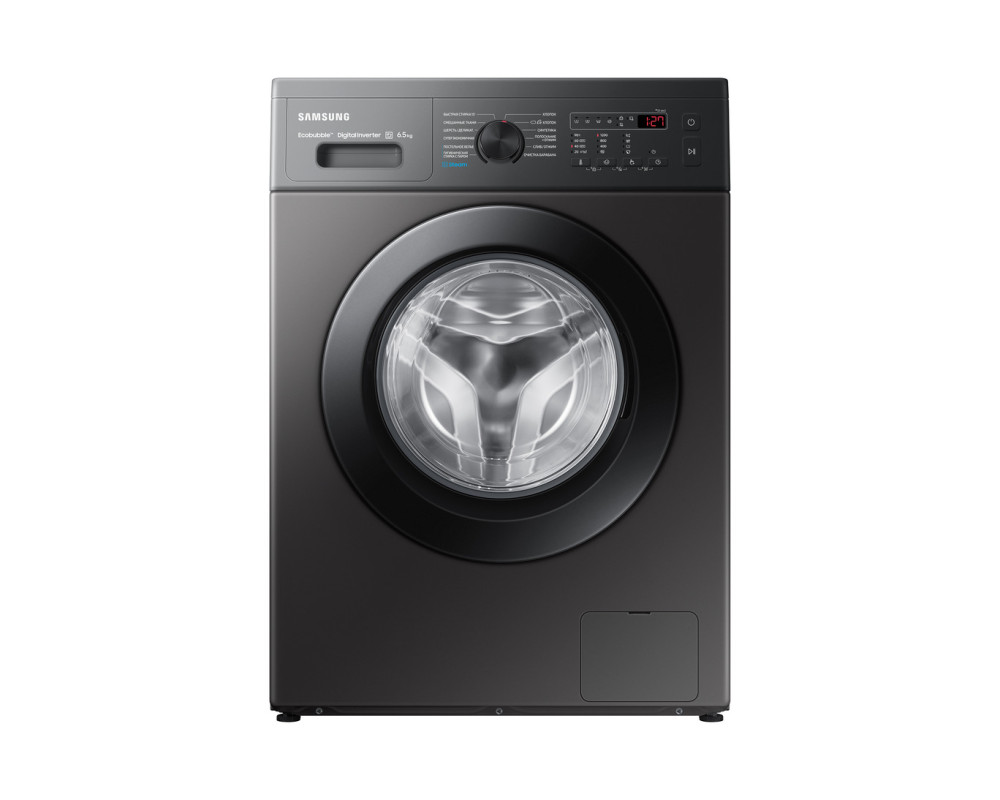 Стиральная машина узкая Samsung WW65AG4S21CXLD (6.5 кг) EcoBubble