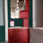 Подвесная тумба с раковиной Rinza Ditroit