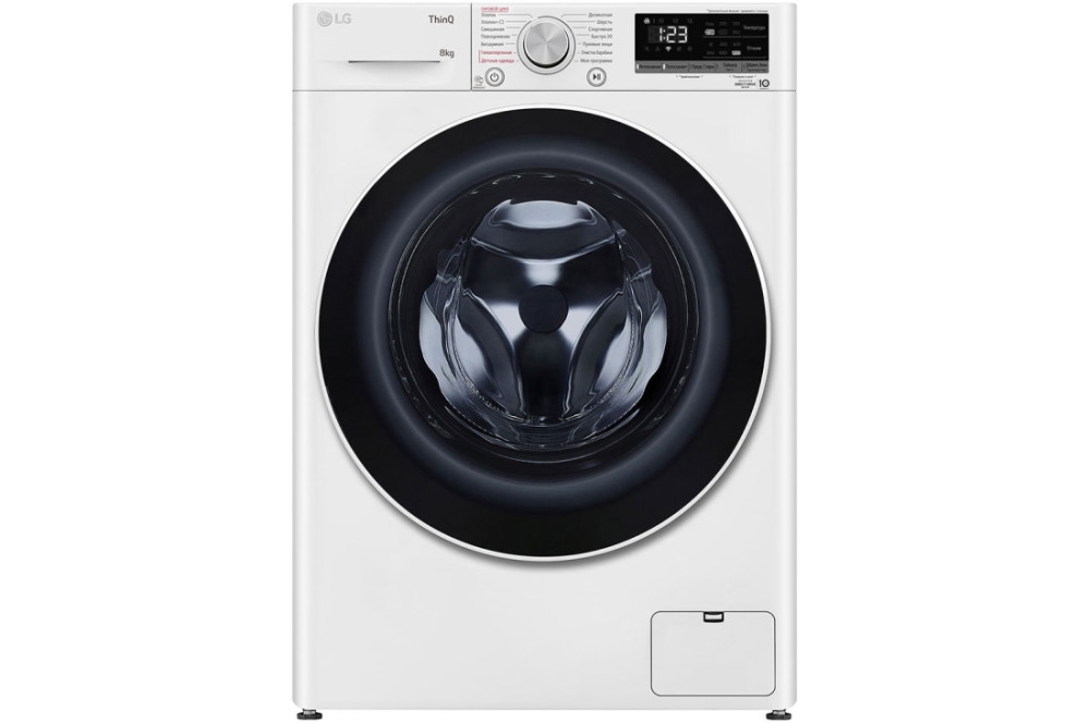 Стиральная машина узкая LG F2V5PS0W (8 кг) AI DD Steam