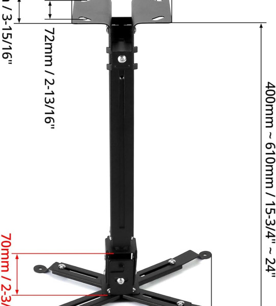 Крепление для проектора QWORK® Universal Ceiling Mount
