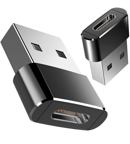 OTG Адаптер USB-A на Type-C StoreGD — компактный переходник с поддержкой зарядки и передачи данных
