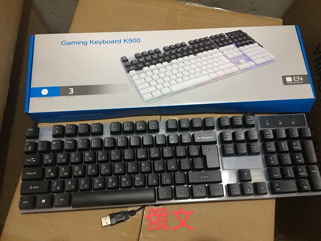 Игровая механическая клавиатура Lenovo Legion K500 RGB | 111 клавиш, подсветка, USB, подставка для запястий