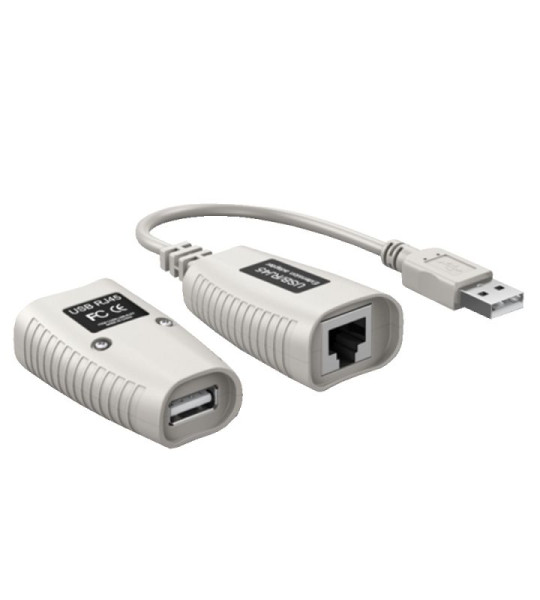 MT-ViKI USB2.0 — USB-удлинитель, 1 USB-передатчик на RJ45, 1 приемник RJ45