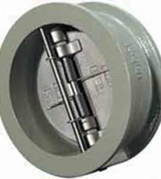 Клапан	обратный межфланцевый двухстворчатый  R60W