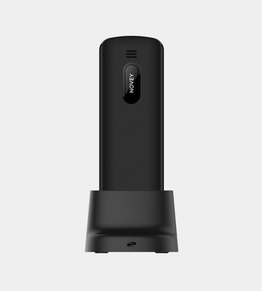 Novey D10 Black — Кнопочный Телефон с 2 SIM, Экран 2.4, Bluetooth и FM-Радио, Аккумулятор 1050 мА·ч