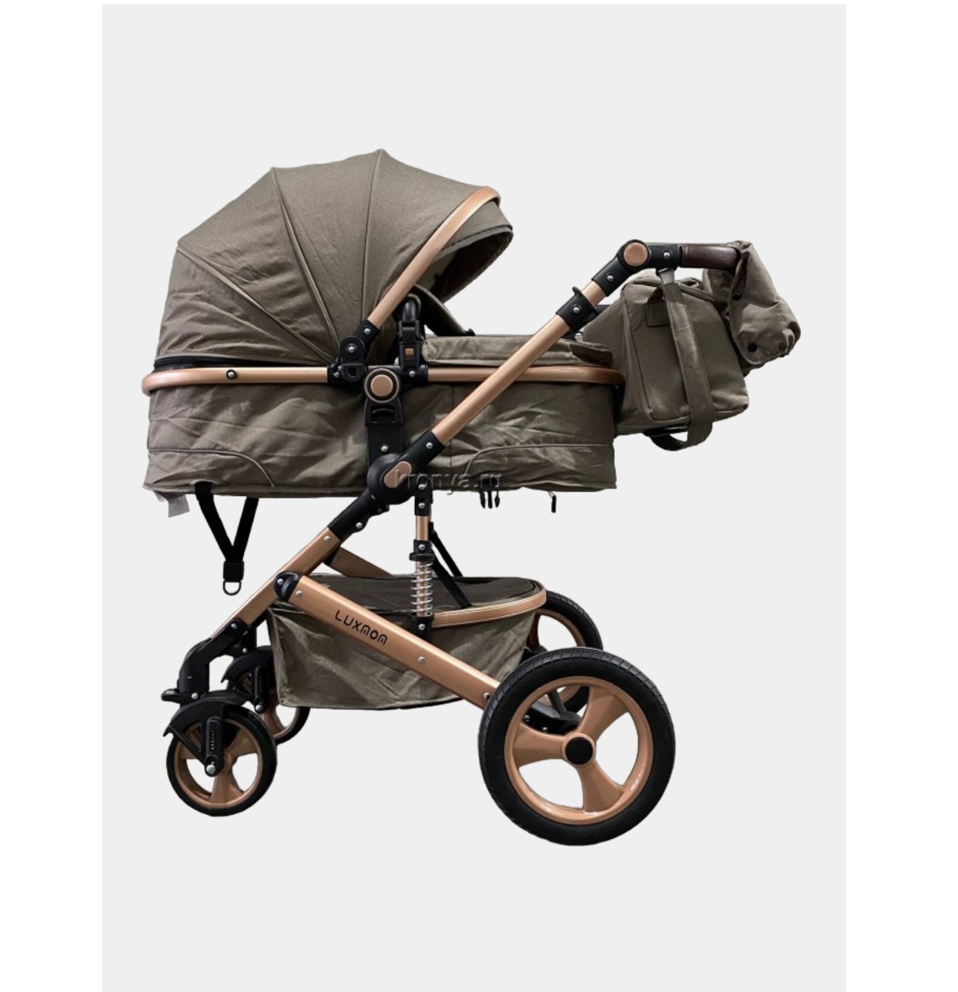 Детская коляска LUXMOM 518 2 в 1 — трансформер, всесезонная