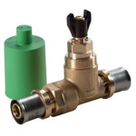 Коллекторная группа из нержавеющей стали Giacomini RM173 с расходомерами