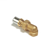 Коллекторная группа Giacomini RM19 из латуни 1" (без расходомеров)