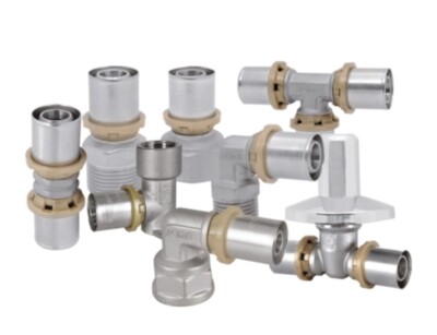 Коллекторная группа из нержавеющей стали Giacomini RM176 (без расходомеров)