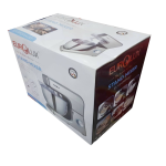 Планетарный миксер Eurolux EU-SM3984SG 1500Вт, чаша 8 л, 6 скоростей, 3 насадки, серый