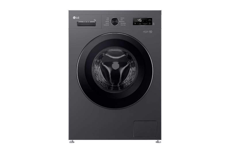 Стиральная машина узкая LG F2Y1HS6JL (7 кг) AI DD Steam