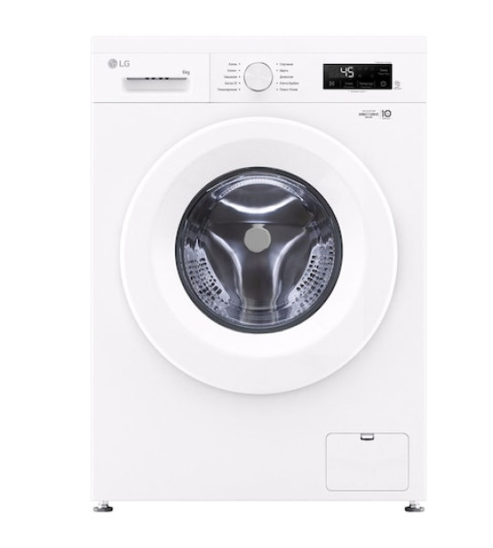 Стиральная машина узкая LG F2Y1NS3W (6 кг) 6 Motion Steam